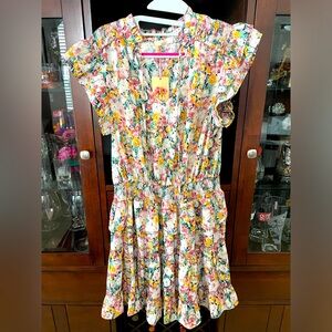 NWT Entro Ruffle flower dress